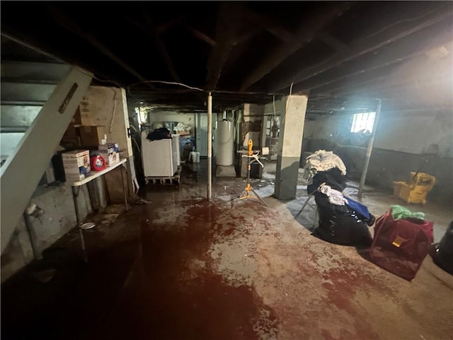 108 Leneake St, Wilkins Twp, PA 15145 - basement with gas water heater