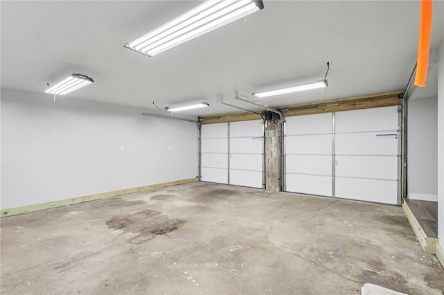 105 Becks Run Rd, Moon/Crescent Twp, PA 15108 - garage with baseboards
