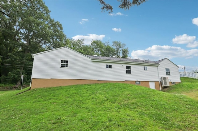 105 Becks Run Rd, Moon/Crescent Twp, PA 15108 - back of property featuring a yard