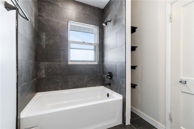 3937 Davis Ave, Munhall, PA 15120 - bathroom featuring bathtub / shower combination and tile patterned floors