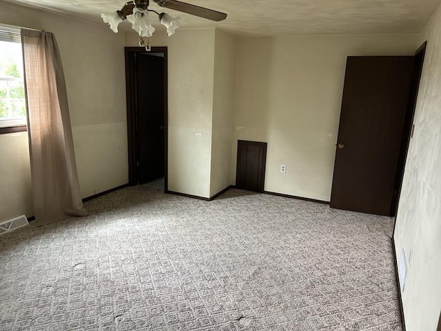 307 Debora Dr, Latrobe, PA 15650 - carpeted empty room with a ceiling fan and baseboards