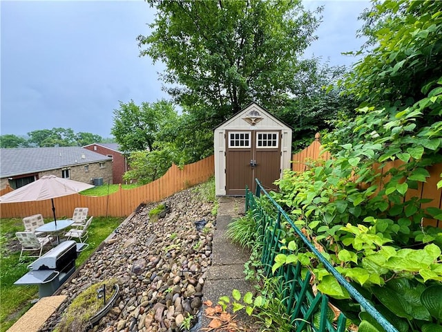 126 Preston Dr N, Braddock, PA 15104 - fenced backyard featuring a storage shed