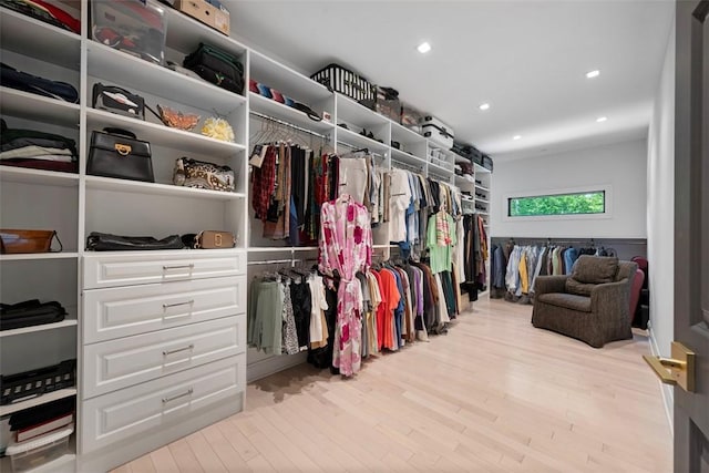 2356 Morrow Rd, Upper St Clair, PA 15241 - spacious closet with wood finished floors