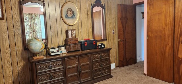 180 Pleasantview Dr, Ohioville, PA 15059 - hallway featuring carpet flooring