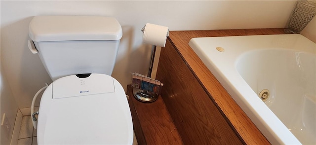 180 Pleasantview Dr, Ohioville, PA 15059 - bathroom with a bath and tile patterned flooring