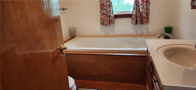 180 Pleasantview Dr, Ohioville, PA 15059 - full bath with vanity and a garden tub