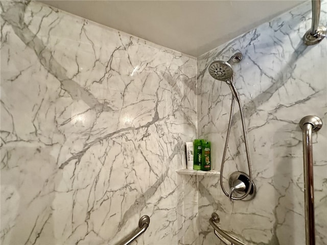 240 Reed St, Lower Burrell, PA 15068 - bathroom view of a marble finish shower