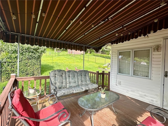 240 Reed St, Lower Burrell, PA 15068 - view of wooden terrace