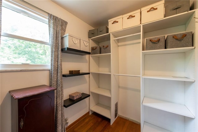 670 Lougeay Rd, Penn Hills, PA 15235 - spacious closet featuring dark wood-style floors