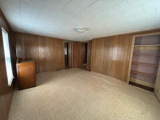 325 Back St, Mount Pleasant Twp Wml, PA 15666 - unfurnished room featuring wood walls