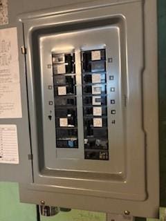 325 Back St, Mount Pleasant Twp Wml, PA 15666 - utility room with electric panel