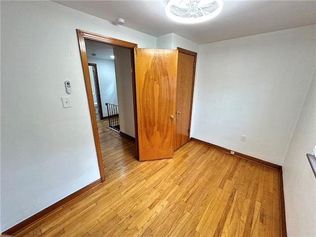 7207 Mcclure Ave, Swissvale, PA 15218 - unfurnished room featuring light wood-style flooring and a smoke detector