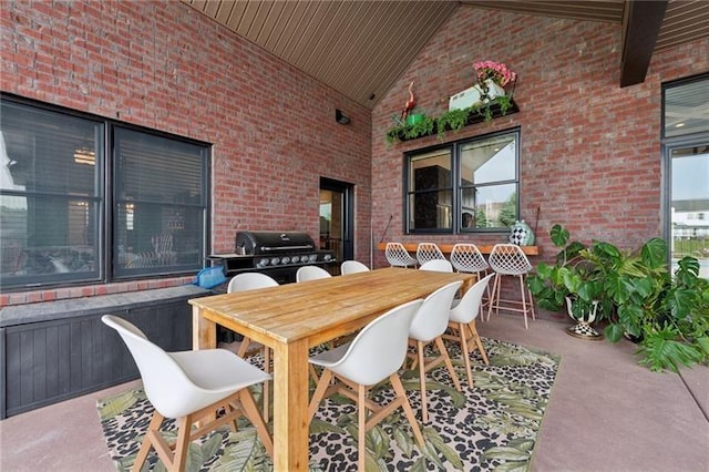 7858 Oscar Ct, North Huntingdon, PA 15642 - view of patio / terrace featuring area for grilling