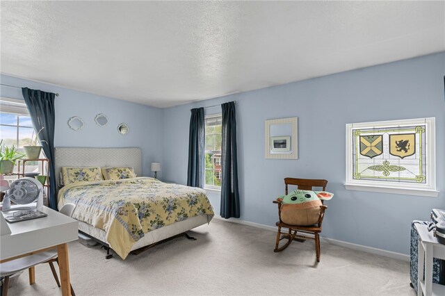 161 Buckingham Dr, Ohio Twp, PA 15237 - bedroom with light colored carpet and a textured ceiling