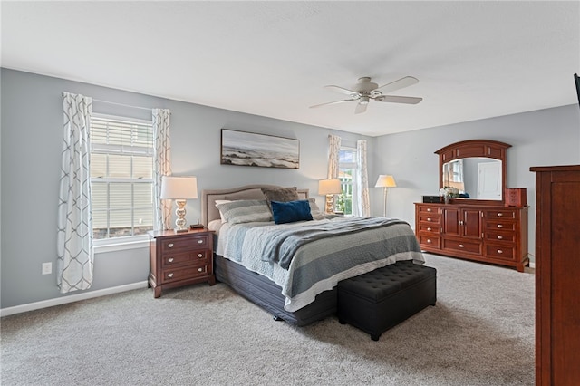 161 Buckingham Dr, Ohio Twp, PA 15237 - bedroom featuring carpet floors and a ceiling fan