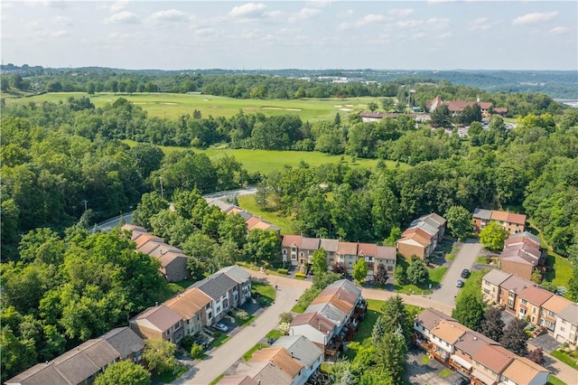 617 Woodcrest Dr, Robinson Twp Nwa, PA 15205 - bird's eye view
