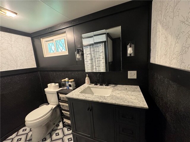 515 Pike Run Dr W, Pike Run Twp, PA 15427 - bathroom featuring vanity and toilet