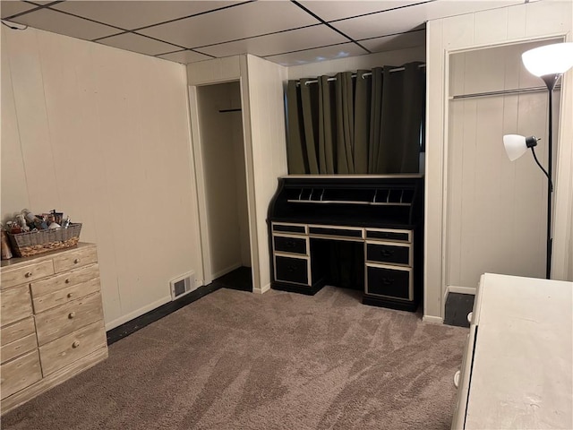 515 Pike Run Dr W, Pike Run Twp, PA 15427 - unfurnished room with carpet and a drop ceiling