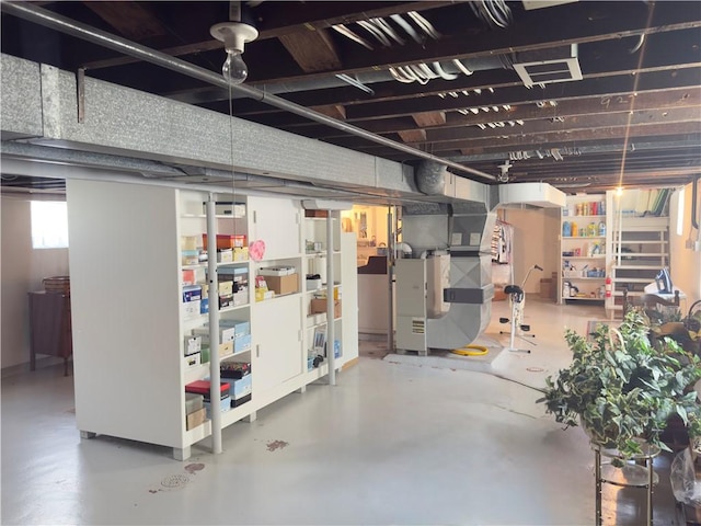 1604 Ross Hill Rd, Patterson Twp, PA 15010 - basement featuring heating unit