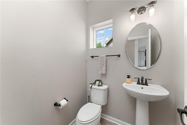 207 Eddie Lewis Dr, Pine Twp Nal, PA 15090 - bathroom with toilet and baseboards