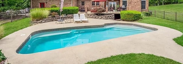 412 Hawthorn Rd, East Finley, PA 15323 - view of swimming pool with a patio