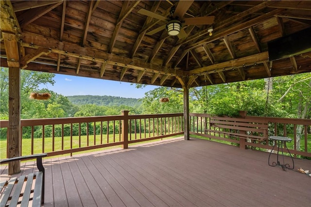 412 Hawthorn Rd, East Finley, PA 15323 - view of wooden deck