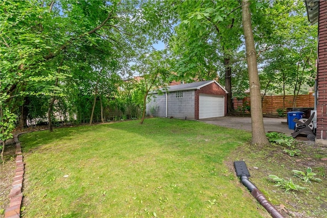 1463 Beechwood Blvd, Squirrel Hill, PA 15217 - view of yard featuring an outdoor structure and a garage