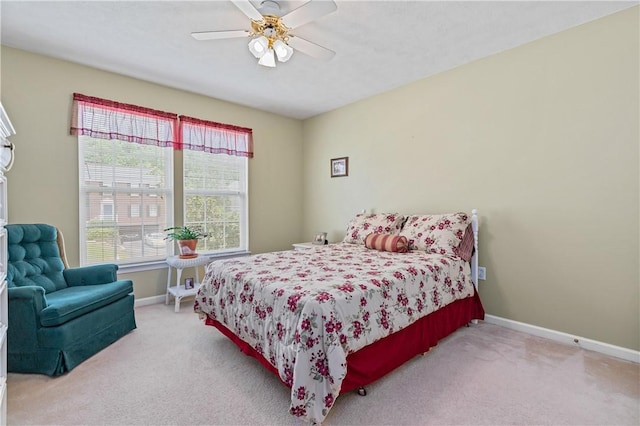 6032 Hawthorn Dr, Moon/Crescent Twp, PA 15108 - bedroom featuring carpet flooring and ceiling fan