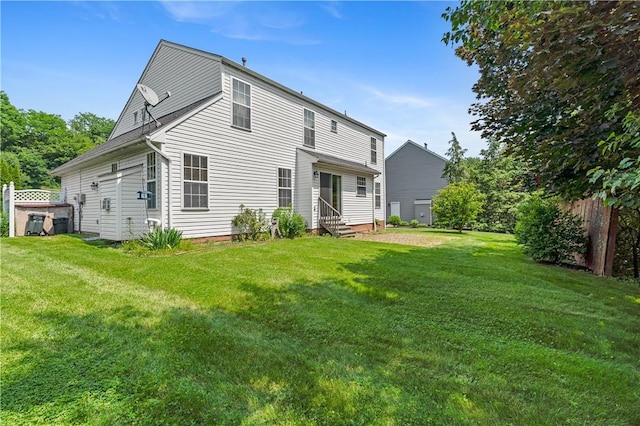 6032 Hawthorn Dr, Moon/Crescent Twp, PA 15108 - back of property with entry steps