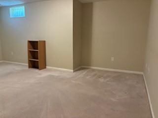 6032 Hawthorn Dr, Moon/Crescent Twp, PA 15108 - basement with light colored carpet