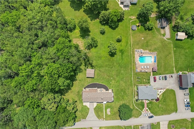 160 Sonnie Dr, Salem Twp Wml, PA 15624 - aerial view of property's location featuring a pool
