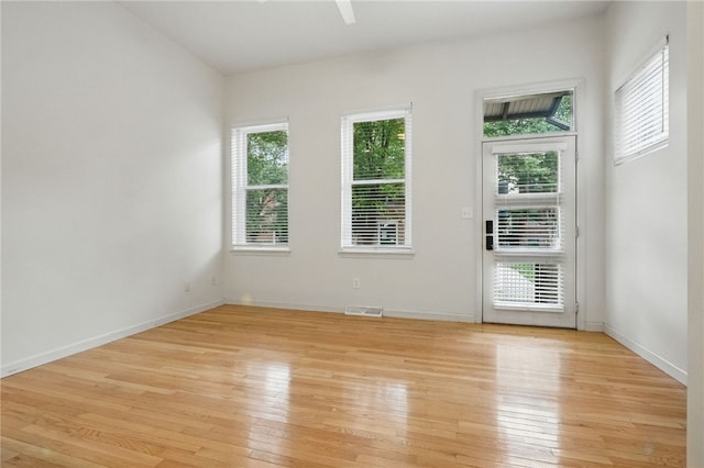 1606 Merriman Ct, South Side, PA 15203 - spare room with light wood-type flooring and baseboards