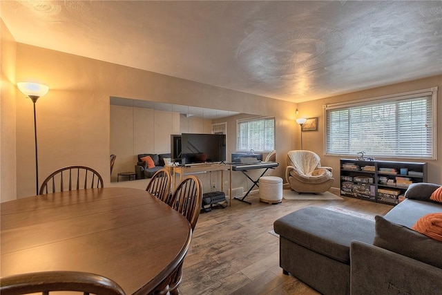 712 N 2nd St, Jeannette, PA 15644 - living room featuring wood finished floors