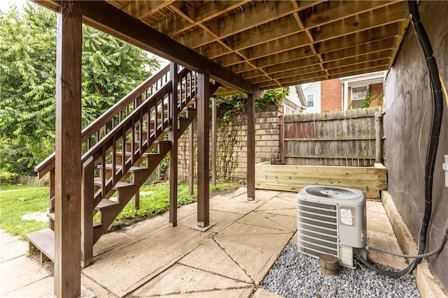 2960 Brevard Ave, Brentwood, PA 15227 - view of patio featuring stairway