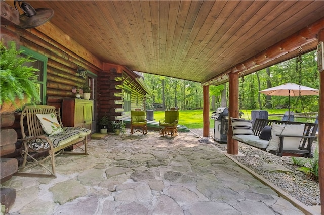 125 Timber Ridge Rd, Clinton Twp, PA 16056 - view of patio / terrace with a grill