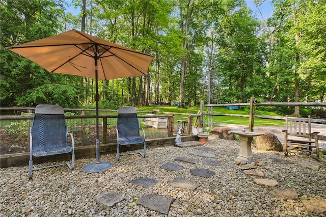 125 Timber Ridge Rd, Clinton Twp, PA 16056 - view of patio with view of scattered trees