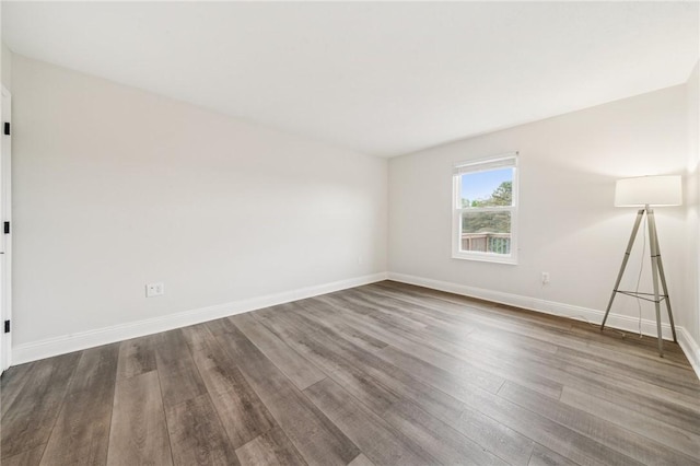 11 Sunset Ct, Cranberry Twp, PA 16066 - spare room featuring wood finished floors and baseboards