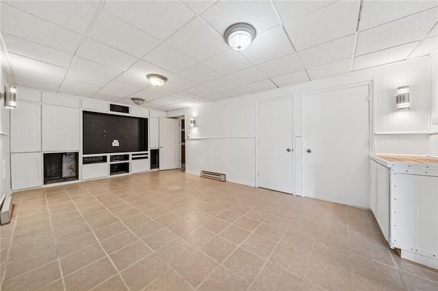 11 Sunset Ct, Cranberry Twp, PA 16066 - basement featuring a paneled ceiling