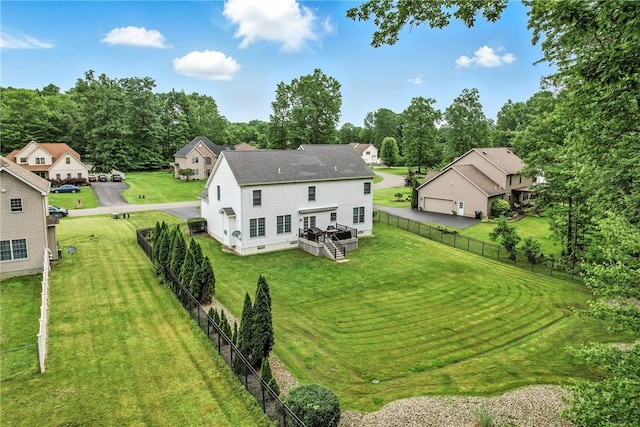 1603 Lori Ln, Hermitage, PA 16148 - aerial view of property and surrounding area with a tree filled landscape