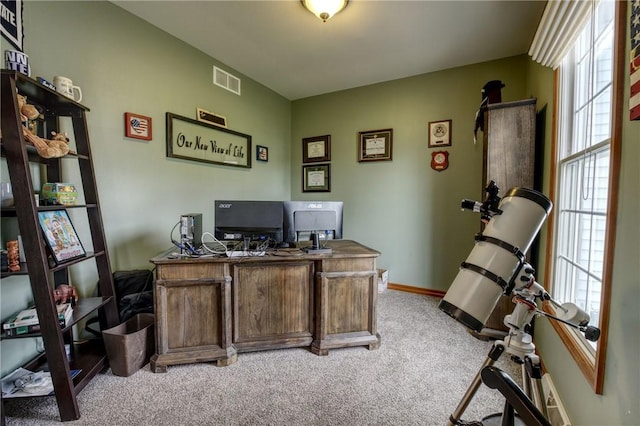 1603 Lori Ln, Hermitage, PA 16148 - office space with light colored carpet and baseboards