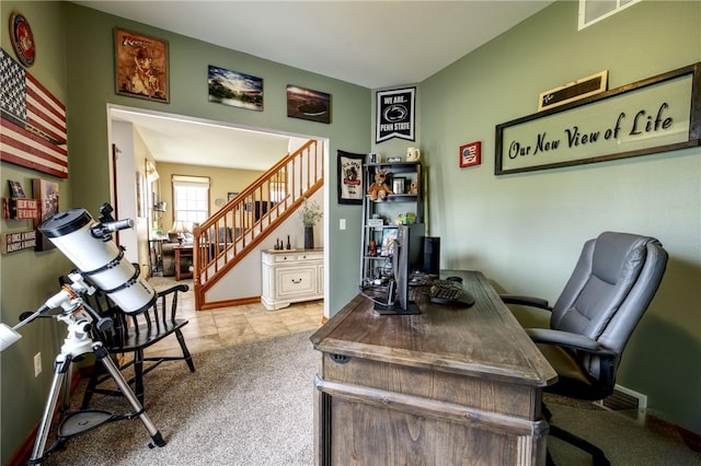 1603 Lori Ln, Hermitage, PA 16148 - office with carpet flooring and baseboards