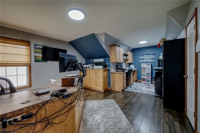 1603 Lori Ln, Hermitage, PA 16148 - office with dark wood finished floors