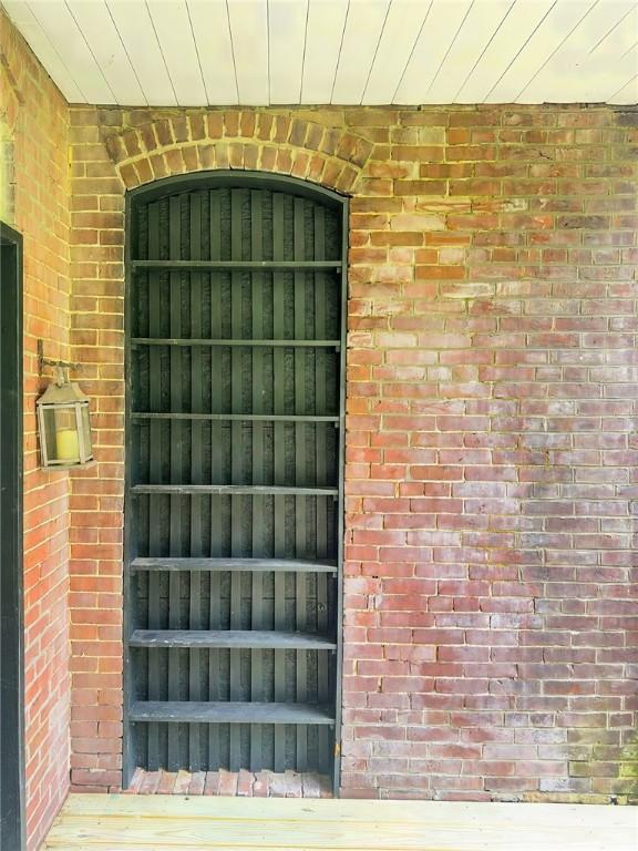 389 Rices Landing Rd, Luzerne Twp, PA 15433 - exterior view of brick siding