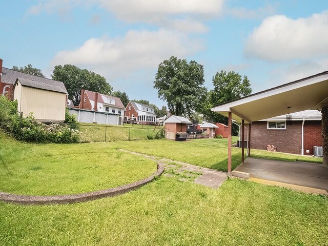 127 Pleasant Hills Blvd, Pleasant Hills, PA 15236 - view of yard with a patio area and a residential view