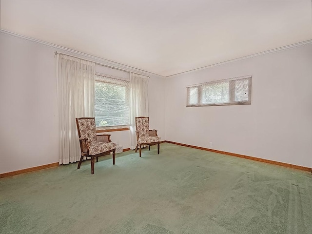 127 Pleasant Hills Blvd, Pleasant Hills, PA 15236 - living area with carpet and ornamental molding