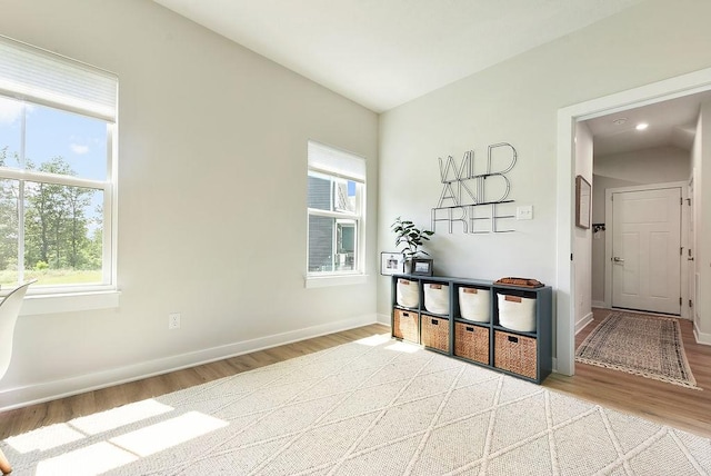 622 Burberry Blvd, Lehigh Twp, PA 16063 - spare room with wood finished floors and plenty of natural light