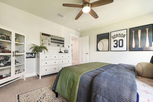 622 Burberry Blvd, Lehigh Twp, PA 16063 - bedroom with carpet floors and ceiling fan