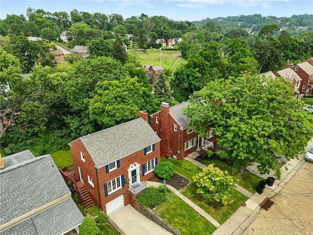 717 Kewanna Ave, Mt Lebanon, PA 15234 - aerial view of residential area