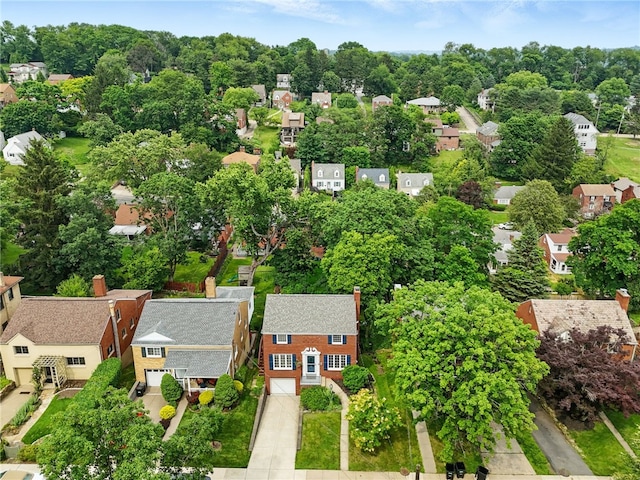717 Kewanna Ave, Mt Lebanon, PA 15234 - aerial perspective of suburban area