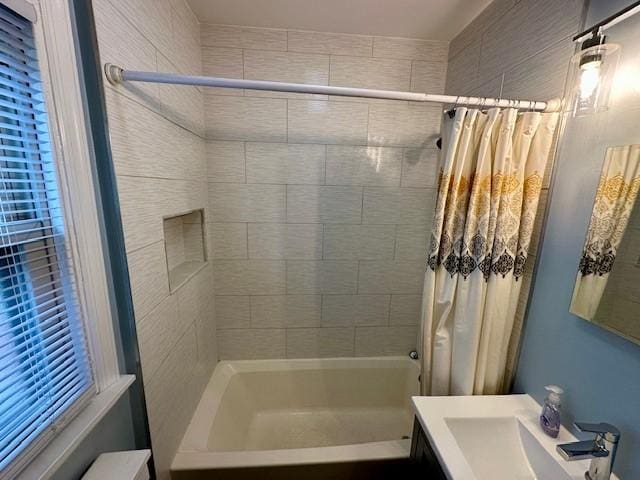 111 Race St, Regent Square, PA 15218 - full bathroom with shower / bath combination with curtain and vanity